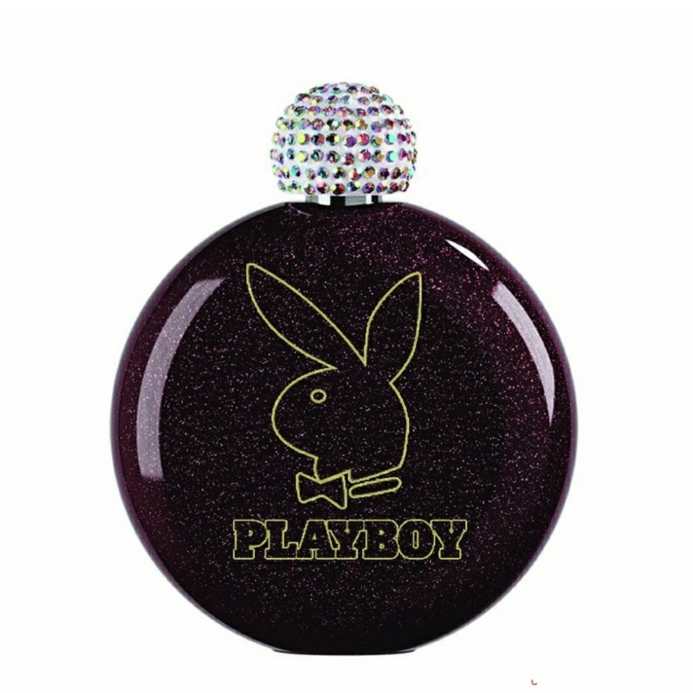 Playboy Glam Glitter Spirit Flask new